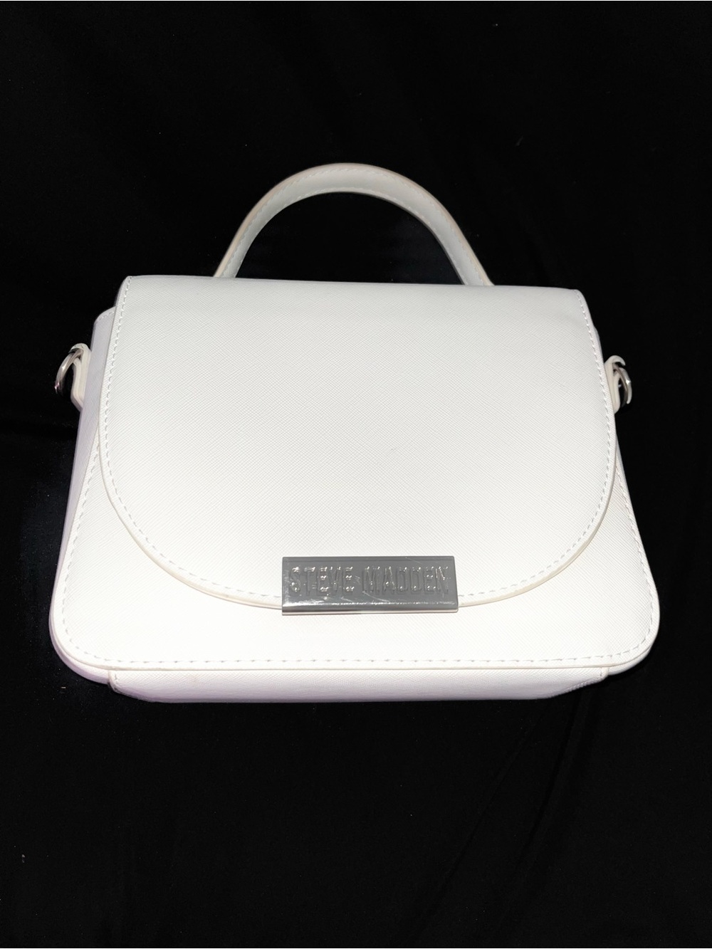 Steve Madden White Handbag
